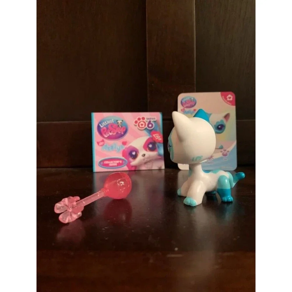 Littlest pet shop LPS like Nastya blind box gen 7 blue shorthair cat
